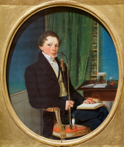 Der Anatom Henrik Carl Bang Bendz, der Bruder des Künstlers von Wilhelm Ferdinand Bendz