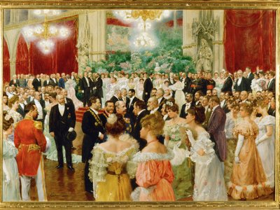 Ball im Wiener Rathaus von Wilhelm Gause