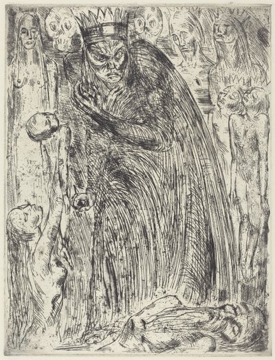 Macbeth V (Die Vision der Lady Macbeth) von Wilhelm Lehmbruck