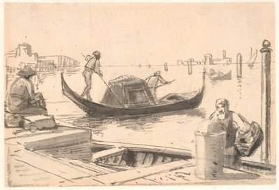 Gondelfahrt von Wilhelm Marstrand