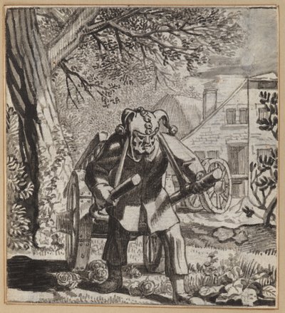 Der Narr, der zu sehr auf seine Kräfte vertraut von Wilhelm Stettler