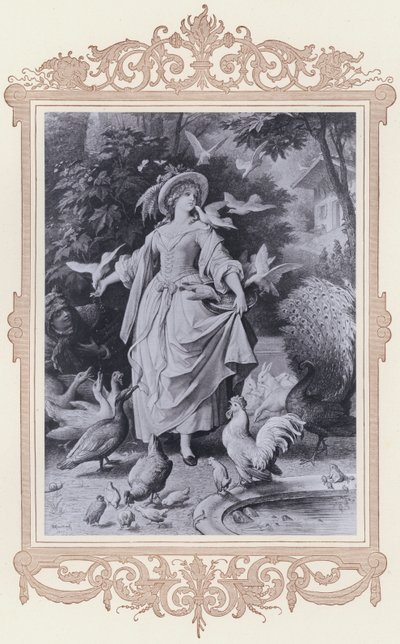 Lili, Lilis Park von Wilhelm von (after) Kaulbach