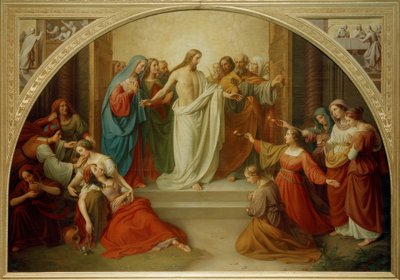W. v. Schadow, Die klugen und törichten Jungfrauen von Friedrich Wilhelm von Schadow