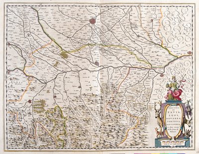 Städte von: Pavia, Lodi, Novara, Tortona, Italien 