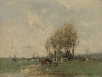 Wiese mit Kühen von Willem Maris
