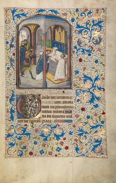 Das Martyrium des Heiligen Thomas Becket von Willem Vrelant