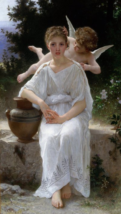 Junge Liebe, 19. Jahrhundert von William-Adolphe Bouguereau