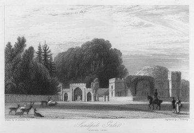 Sandpit Gate, Windsor Park (Stich) von William (after) Daniell