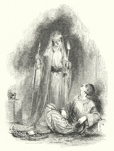 Die Tochter von Bahram besucht El-As