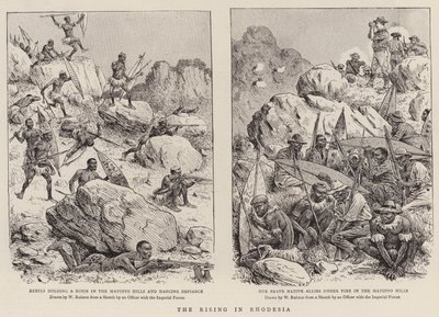 Der Aufstand in Rhodesien von William (after) Ralston