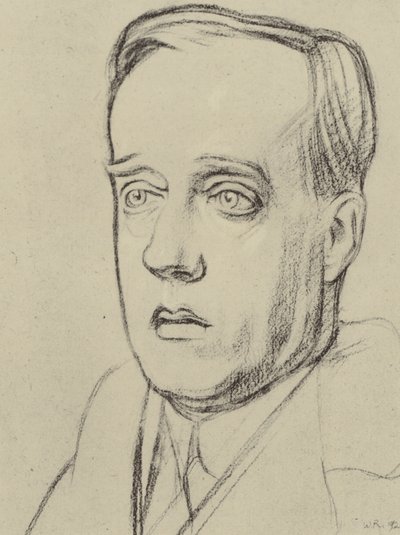 Gustav Holst (Lithografie) von William (after) Rothenstein