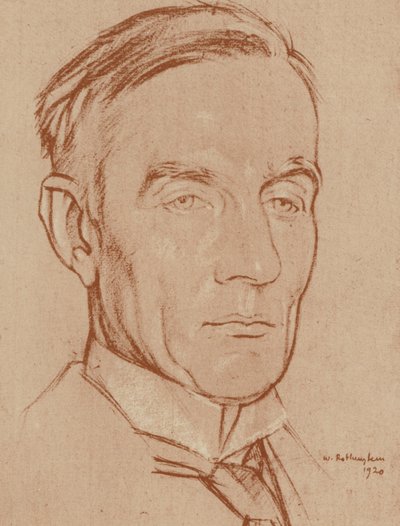 Der Rt. Hon. H. A. L. Fisher (Lithografie) von William (after) Rothenstein