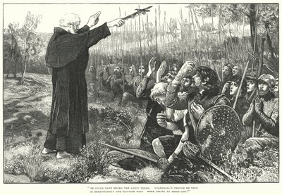 Die Schlacht von Bannockburn (Gravur) von William (after) Small