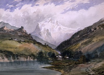 Wetterhorn, Berner Oberland von William (circle of) Callow