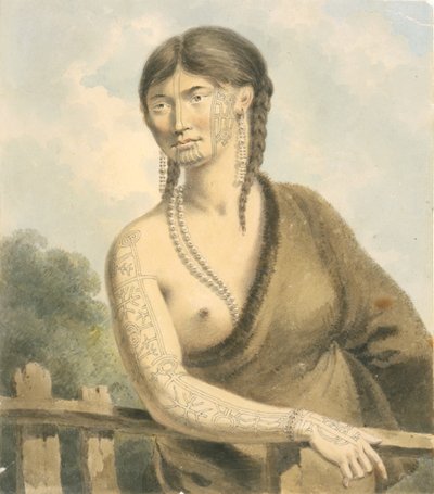 Tätowierte Frau von William Alexander