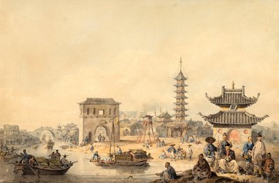 Die Vororte einer chinesischen Stadt von William Alexander