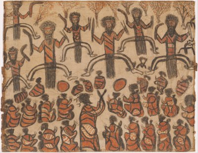 Wurundjeri-Volk - Corroboree von William Barak
