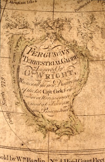 Kartusche im Nordpazifik, ca. 1795 von William Bardin