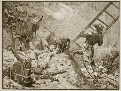 Marschall Lannes in Ratisbon, Illustration aus 