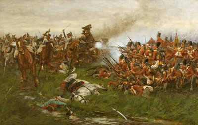 Das 28. (1. Gloucestershire Regiment) bei Waterloo von William Barnes Wollen