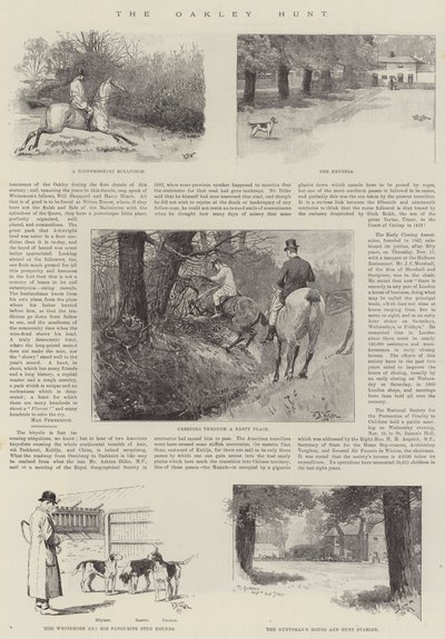 Die Oakley Jagd von William Barnes Wollen