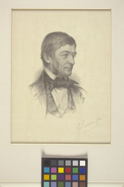 Porträt von Ralph Waldo Emerson von William Baxter Palmer Closson