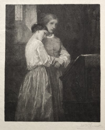 Die Zuhörer, 1887 von William Baxter Palmer Closson
