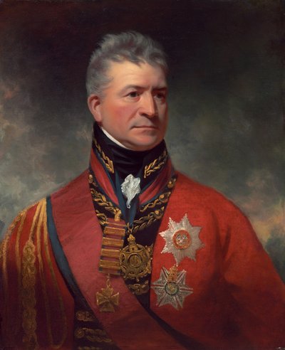 Generalleutnant Sir Thomas Picton von William Beechey