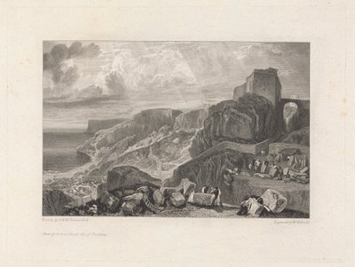 Bogen- und Pfeilschloss, Isle of Portland von William Bernard Cooke