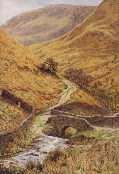 Die alte Brücke am Fuß der Jakobsleiter von William Biscombe Gardner