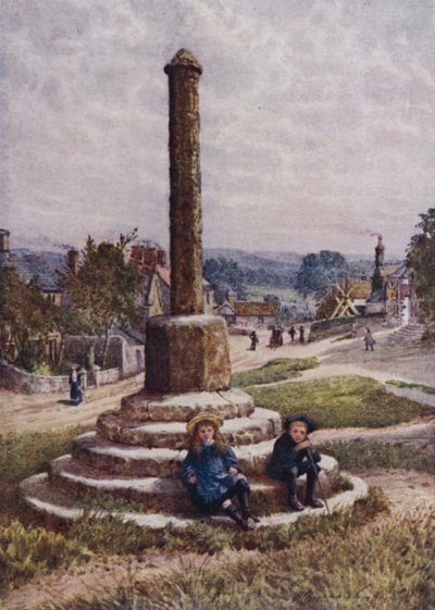 Das alte Kreuz, Great Longstone von William Biscombe Gardner
