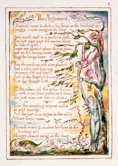 Der Streit, Illustration und Text aus 