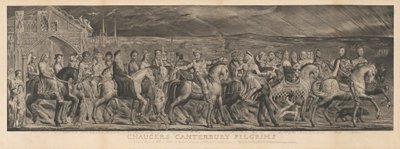 Die Canterbury Pilger von William Blake