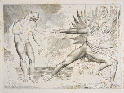 Der Kreis der korrupten Beamten: Die Teufel quälen Ciampolo, Inferno, Gesang XXII, Illustration zur 