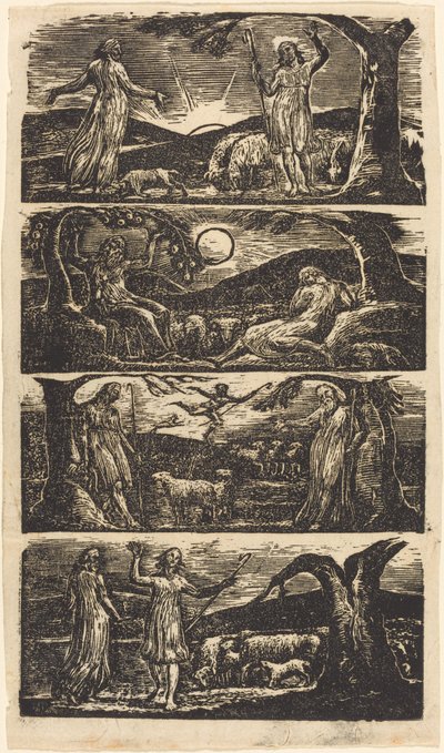 Die Hirtengedichte von Vergil von William Blake