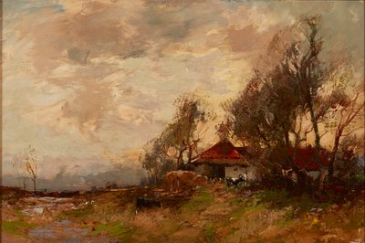 Ein Bauernhof von William Bradley Lamond