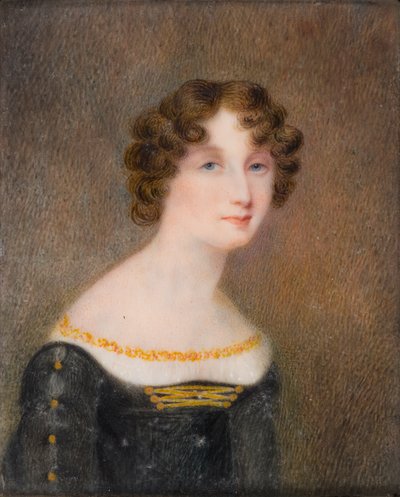 Porträt von Georgina Elizabeth Moncreiff, Ehefrau des 2. Earl of Bradford von William Charles Ross