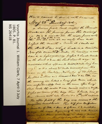 dass es nicht mit Vergnügen getrunken werden kann... von William Clark