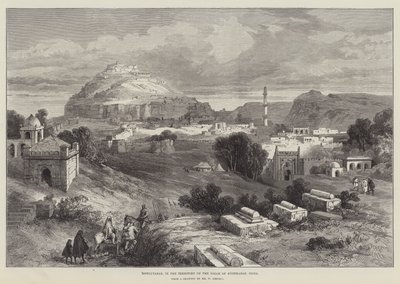 Dowlutabad, im Territorium des Nizam von Hyderabad, Indien von William Crimea Simpson