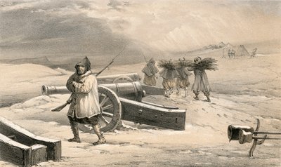 Wächter der Zuaven vor Sebastopol von William Crimea Simpson