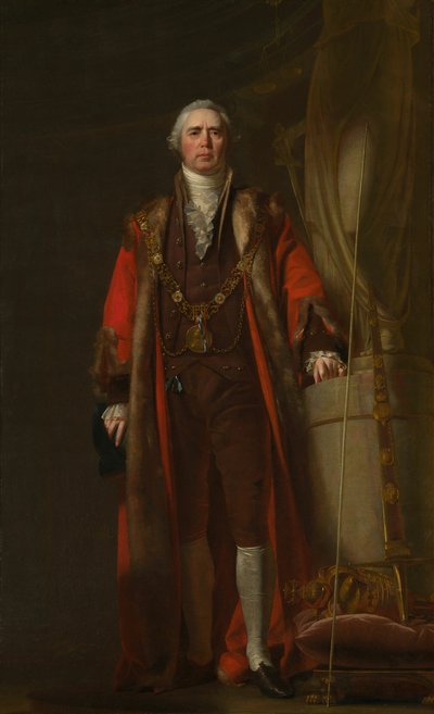 Charles Thorp als Lord Mayor von Dublin von William Cuming