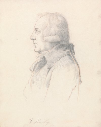 Porträt von Thomas Sandby von William Daniell