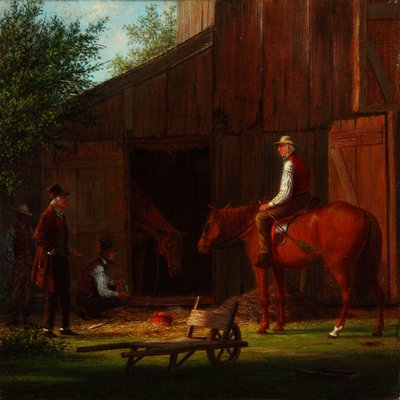 Das kranke Pferd 1869 von William Davis