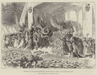 Fest zum siebenhundertjährigen Jubiläum von Bern, das historische Spiel von William Douglas Almond