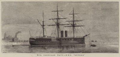 Unsere Panzermarine, HMS Superb von William Edward Atkins