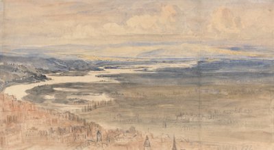 Eine Flusslandschaft von William Ellis