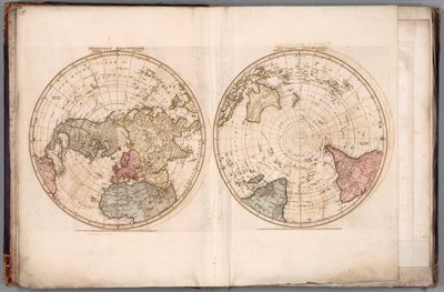 Zusammengesetzter Weltatlas, von William Faden von William Faden