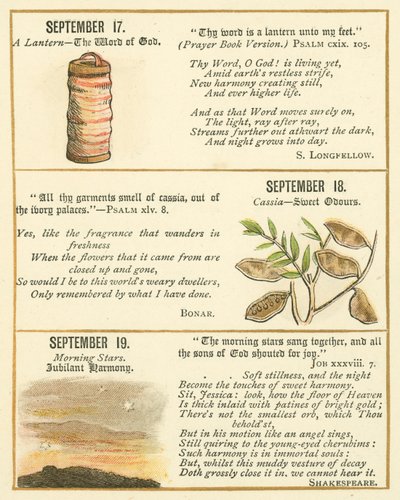 Seite aus dem Bibel-Emblem-Jubiläumsbuch von William Foster