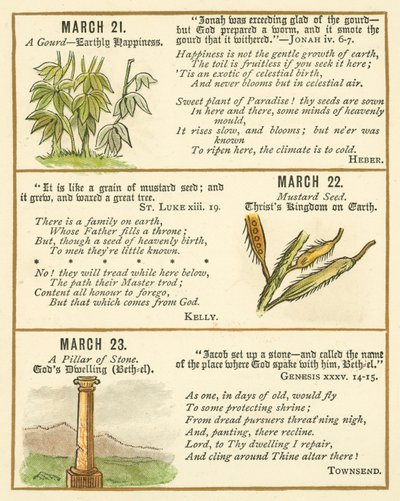 Seite aus dem Bibel-Emblem-Jubiläumsbuch von William Foster
