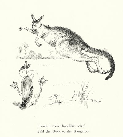 Die Ente und das Känguru von William Foster